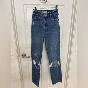 Abercrombie & Fitch 90’s straight ultra high rise